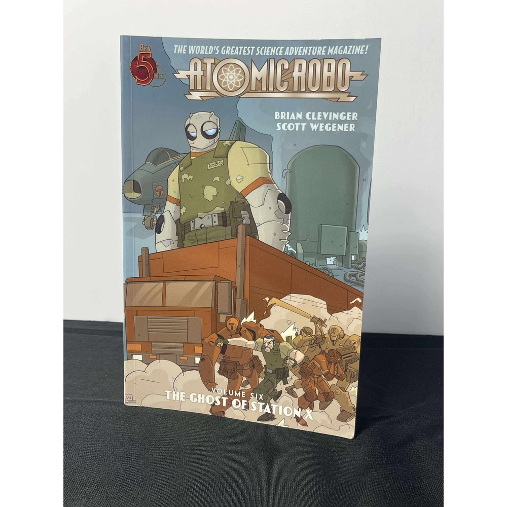 Atomic Robo Volume Six The Ghost of Station X Comicโ Book Red 5 Comics